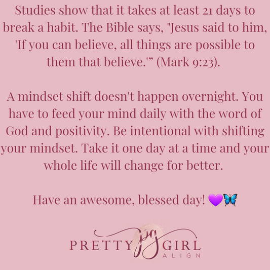 Shift Your Mindset