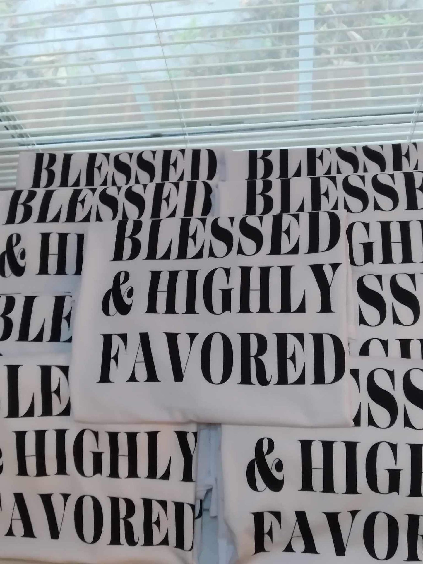 Blessed & Highly Favored Tee