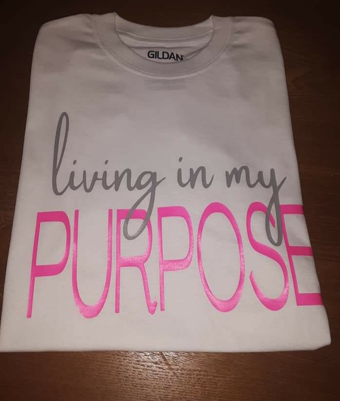 Living in my Purpose Tee