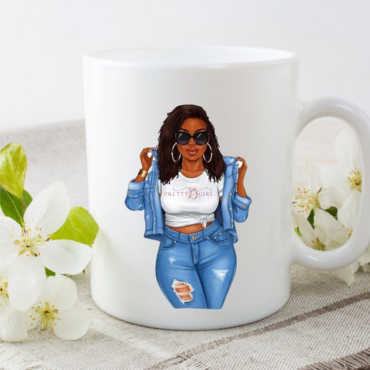 Pretty Girl Mug, 11oz Mug