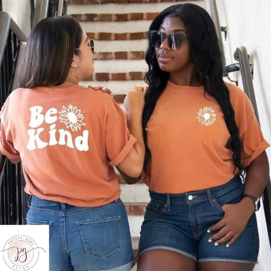 Be Kind Flower Tee
