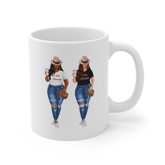 I Am Change Mug, 11oz Ceramic Mug